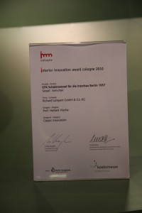 richard-lampert-interior-innovation-award-2010 Interior Innovation Award 2010 presented to Richard Lampert