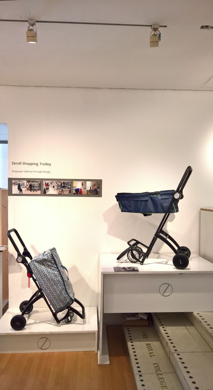 Zeroll Shopping Trolley by Megan Wang, as seen at the 2018 Royal College of Art London Graduate Show