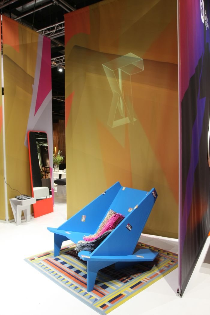 Takahashi Lounge Chair by Anton Rahlwes for Objekte Unserer Tage, as seen at IMM Cologne 2019