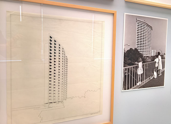Alvar Aalto's contribution to Bremen Neue Vahr as sketch and reality, as seen at Die Neue Heimat (1950–1982). A Social Democratic Utopia and Its Buildings, the Architekturmuseum der TU München