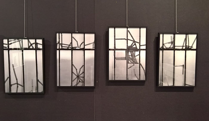 Tape Studies by Stefanie Pluta, as seen at Ich bin ganz von Glas. Marianne Brandt and the Art of Glass Today, Sächsische Industriemuseum Chemnitz