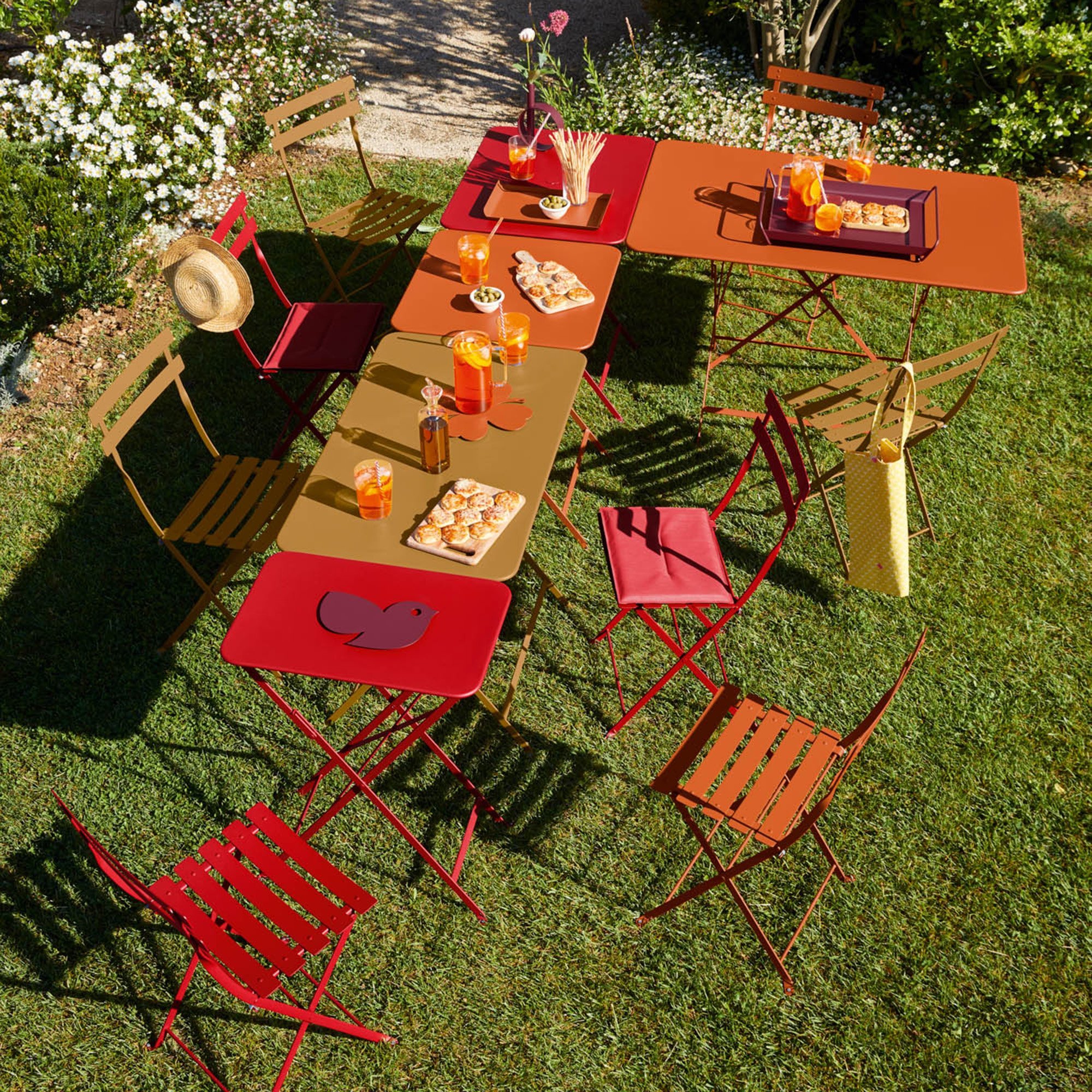 Order the Fermob Bistro Square Folding Table online Fermob Bistro Square Folding Table