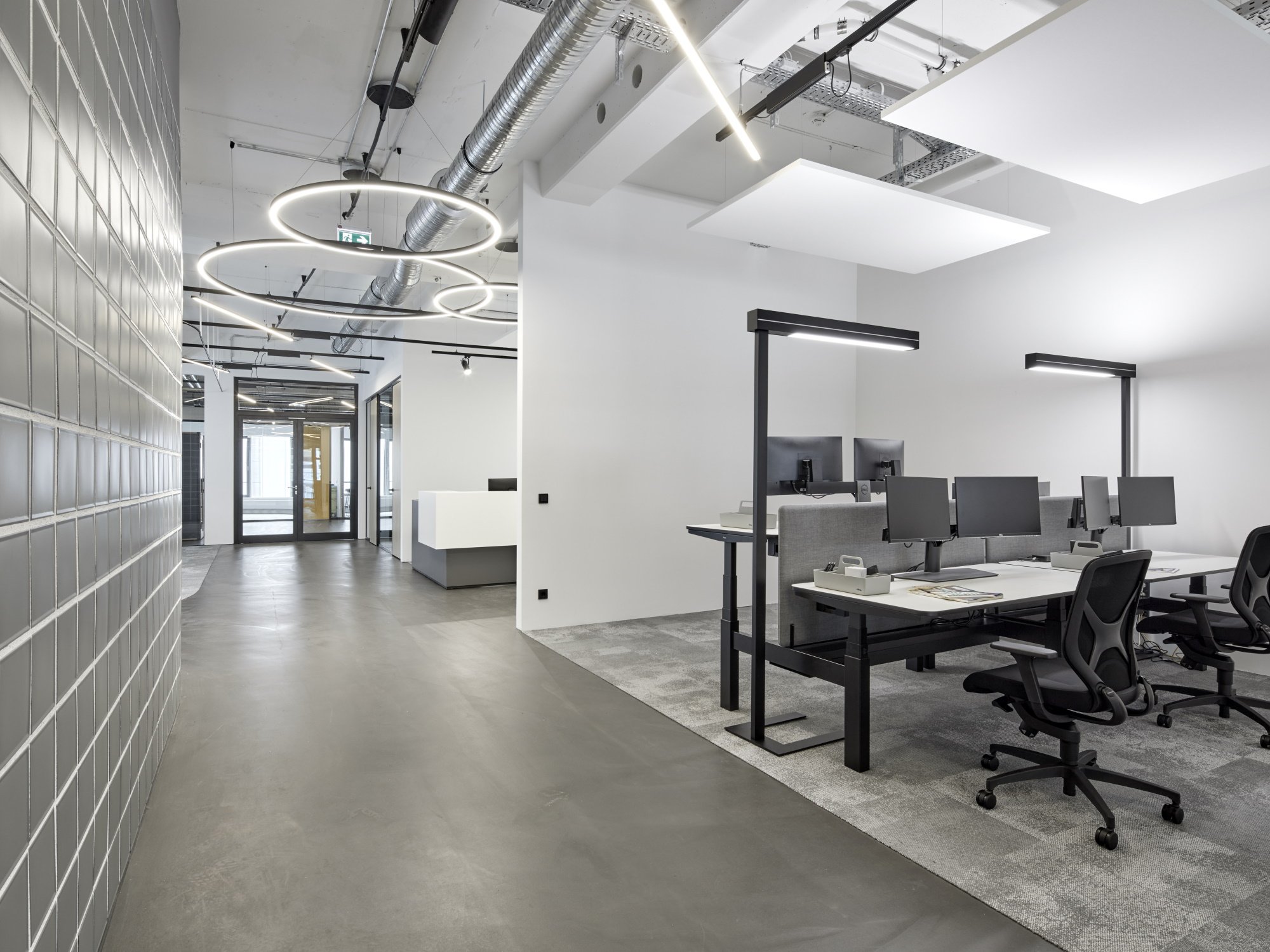 Open work space at Ebiquity smow Hamburg