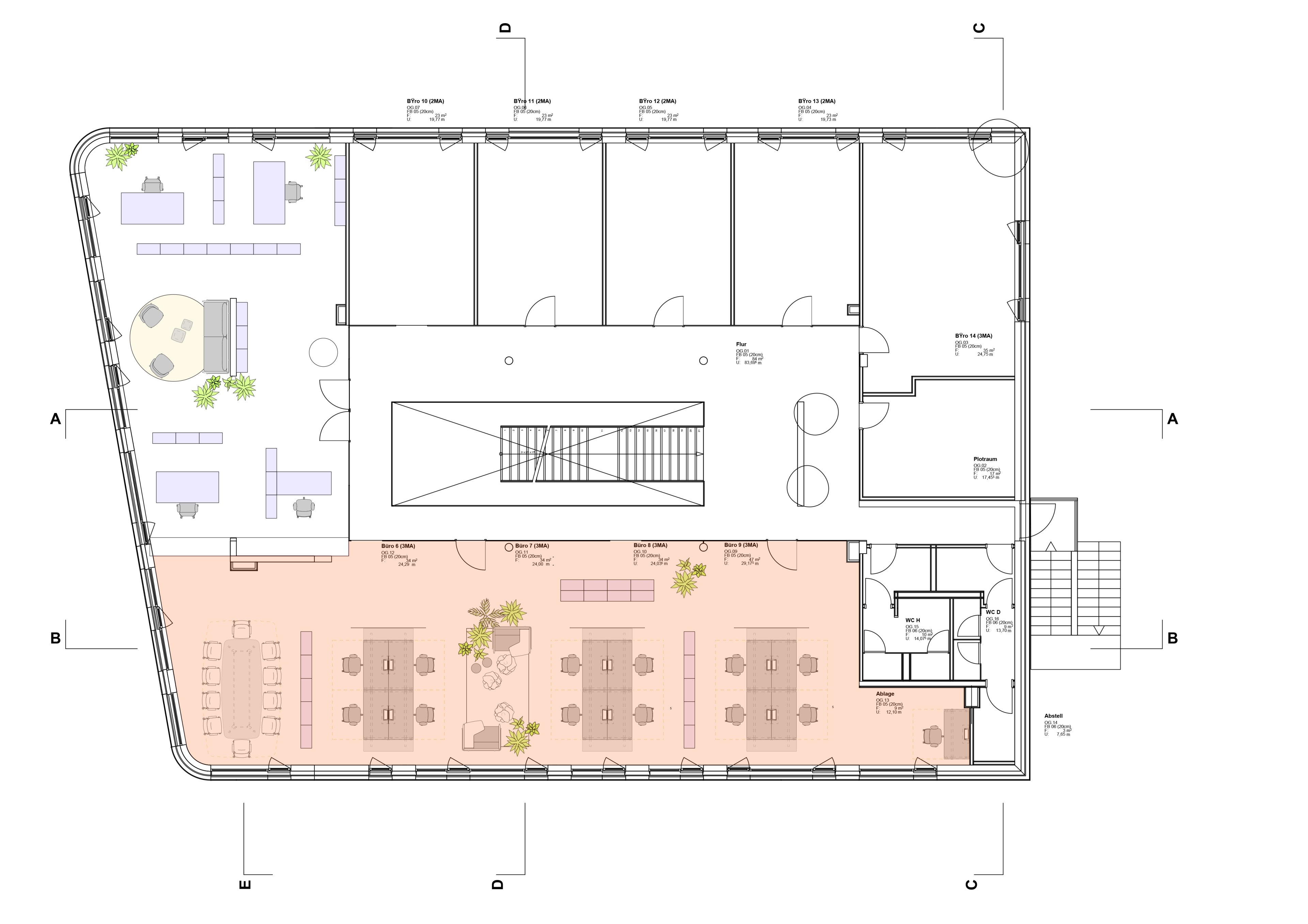 Setting up and planning a contemporary office
