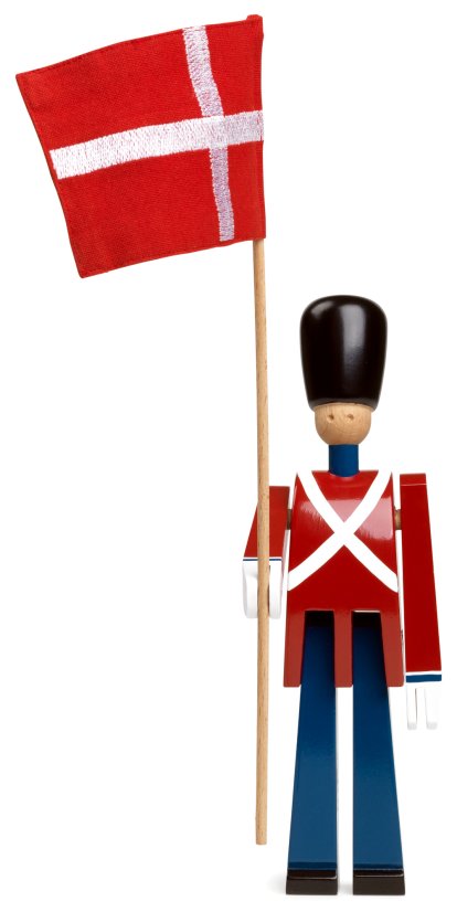 Standard Bearer small Wooden Figure