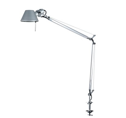Tolomeo Table Lamp, Aluminium, Table clamp, LED