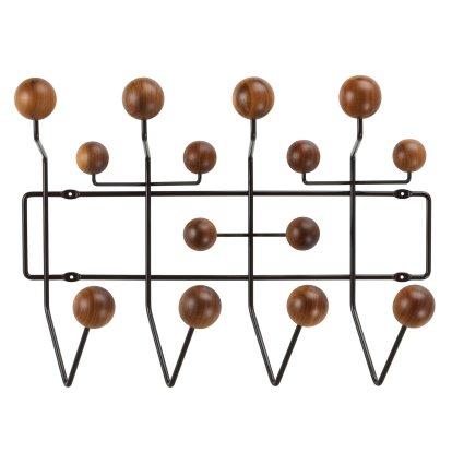 Hang It All Rack, Brown: Balls walnut, matt