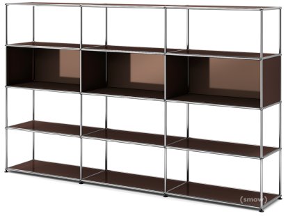 USM Haller Living Room Shelf XL Type 1, USM brown