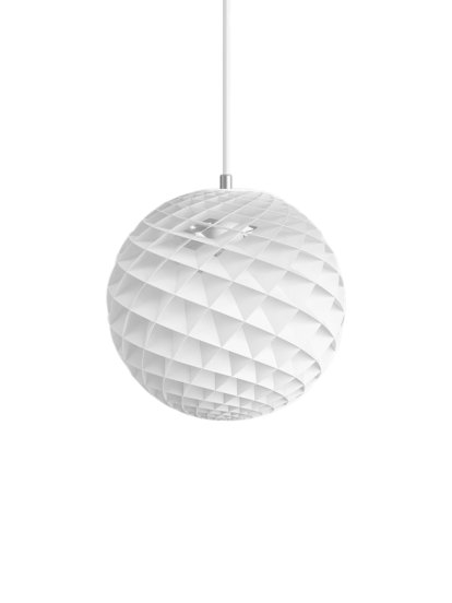 Patera Pendant Lamp, White, Ø 30 cm