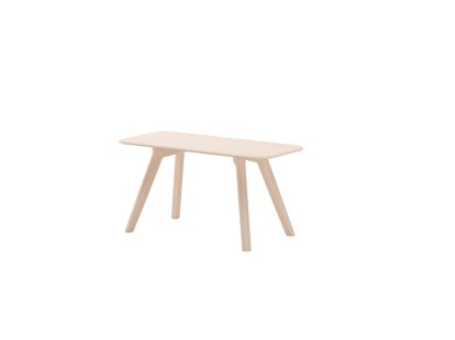 Meyer Bench, 92 x 42 cm, Waxed ash with white pigment