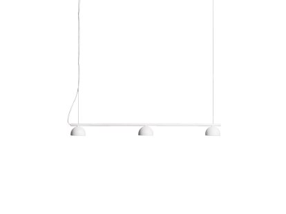Blush Rail Pendant, 3 Shades, White