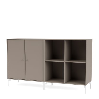 Pair Sideboard, Truffle, Legs