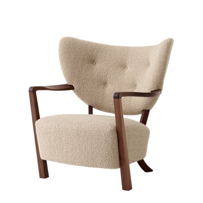 Wulff Lounge Chair ATD2, Karakorum, Oiled Walnut