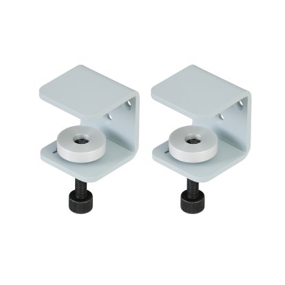 Tiptoe Clamp for Wall Shelves (Set of 2), Pale blue