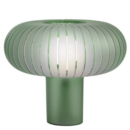 Teresa Frozen Table Lamp, Green