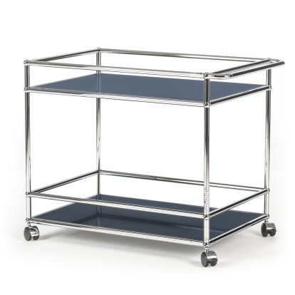 USM Haller Bar Trolley Type 2, Steel blue RAL 5011