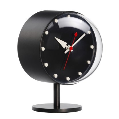 Night Desk Clock Black