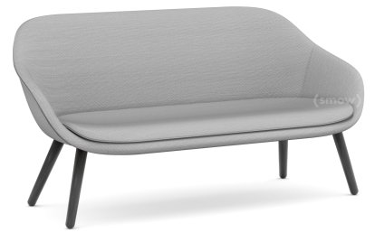 About A Lounge Sofa for Comwell, Steelcut Trio 133 - light grey, Black lacquered oak