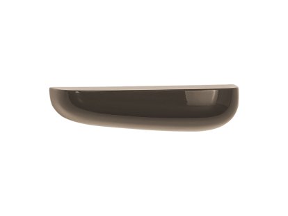 Corniches Wall Shelf, Medium (H 8,8 x B 35,2 x T 14,8 cm), Dark grey