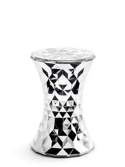 Stone Metallic Stool