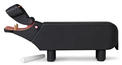 Hippo Wooden Figure