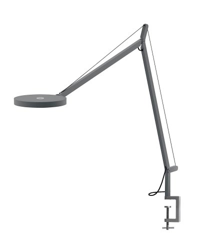 Demetra LED Table Lamp, Anthracite grey, Table clamp