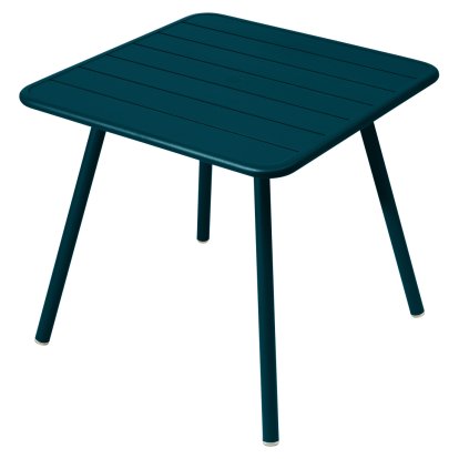 Luxembourg Garden Table, 80 x 80 cm, Acapulco blue