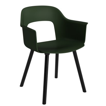 Layout 221 Armchair, Bottle green