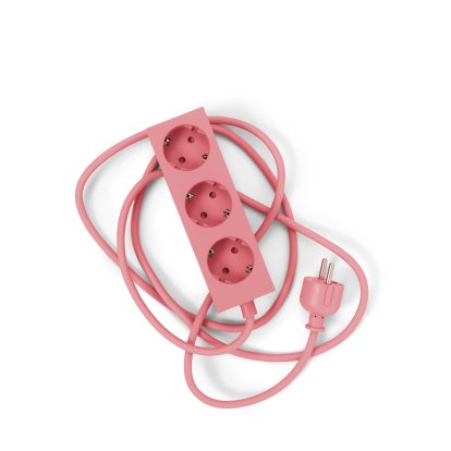 Power Bar / Power Beam Socket Strip, 3 sockets, Bubble gum, 5 m
