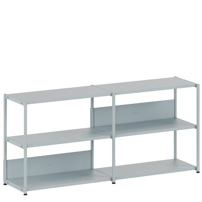 Unit Sideboard L Steel, Open, Pale blue