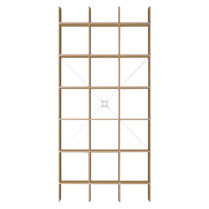 FNP 4 Shelv, MDF pure