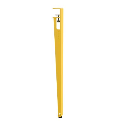 Tiptoe Outdoor Table Leg, Sun yellow