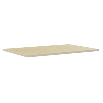 Table Top Really Kvadrat for Eiermann Table Frames, Cotton cream, 160 x 80 cm