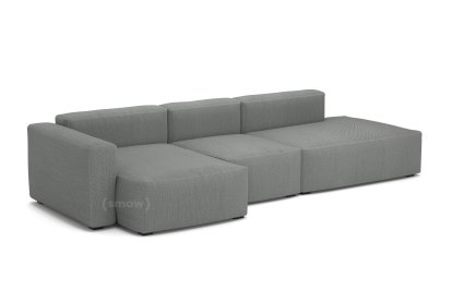 Mags Soft Sofa Combination 4, Left armrest, Steelcut Trio 133 - light grey