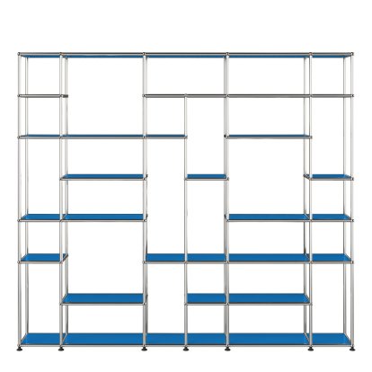USM Haller Living Room Shelf XXL, Gentian blue RAL 5010