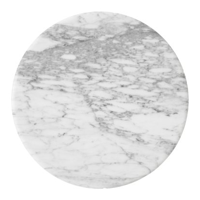 Marble Top for the Wire Stool VP11, Bianco Carrara