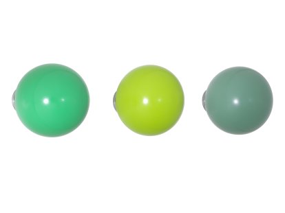 Coat Dots Set of 3 , Green