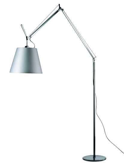 Tolomeo Mega Terra Floor Lamp, Satin grey, 42 cm
