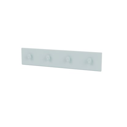 Coat Rack, 4 Hooks, Flint