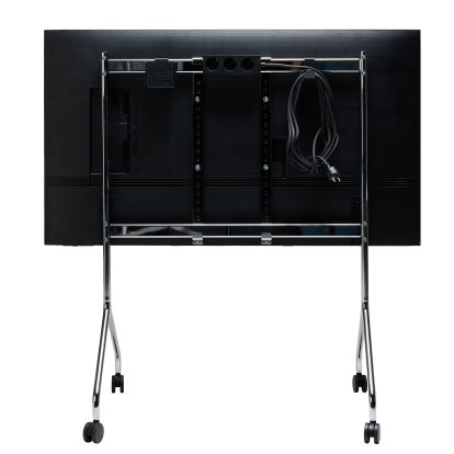 Moon TV Stand Bundle, Chrome