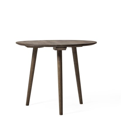 In Between Round Table SK3 / SK4, Ø 90 cm, Smoked oiled oak