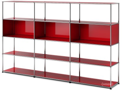 USM Haller Living Room Shelf XL Type 1, USM ruby red
