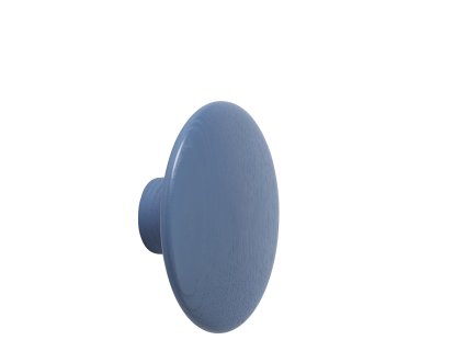 The Dots Hook, M (Ø 13 cm), Pale blue