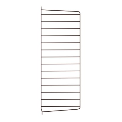 String System Wall Panel, Single, 75 x 30 cm, Dark brown