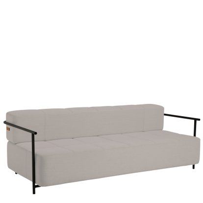 Daybe Sofa Bed, With armrest, Brusvik 02 - warm light grey