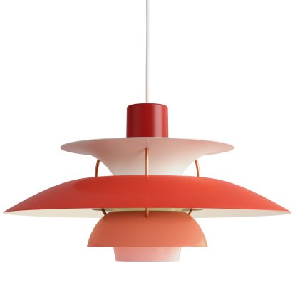 PH 5 500 Pendant Lamp, Hues of Red