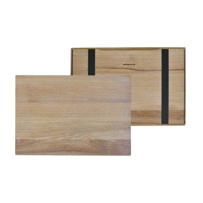 Wooden Overlay (Single) for USM Haller Shelves, Size M, 50 cm x 35 cm, Oak, white oiled