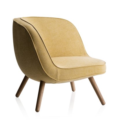 Via57 Armchair, Hallingdal 407 - Yellow/white