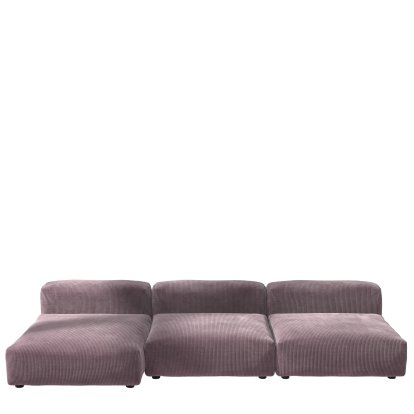 Vetsak Sofa Set 4, Cord velours - Blossom, Without cushion