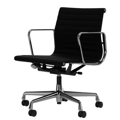 Aluminium Group EA 117, Polished, Leather (Standard), Nero
